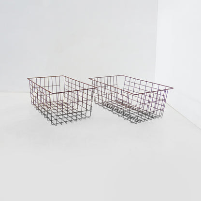 Rustic Metal Basket