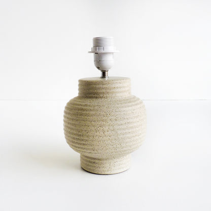 Ribbed Ceramic Lamp