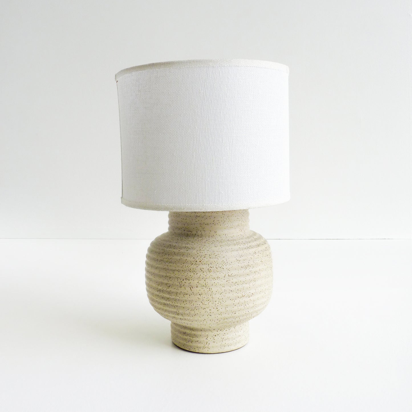 Ribbed Ceramic Lamp