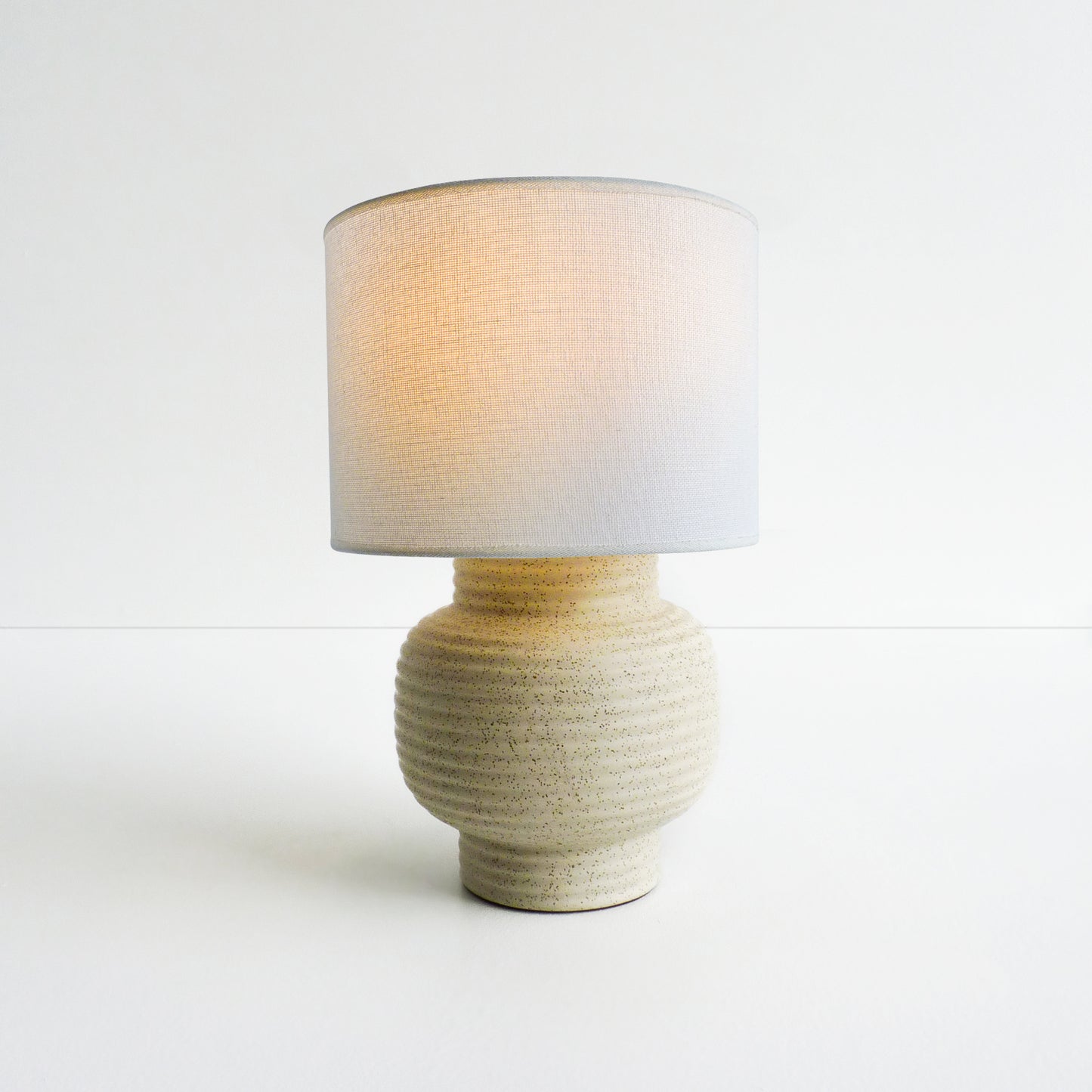 Ribbed Ceramic Lamp