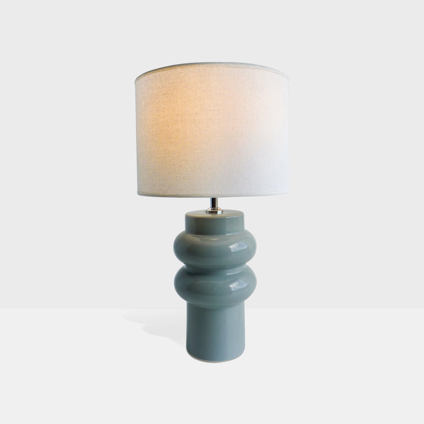 Grey Ceramic Lamp