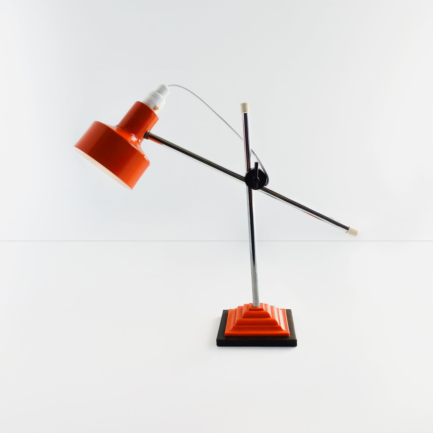 Orange Vintage Desk Lamp