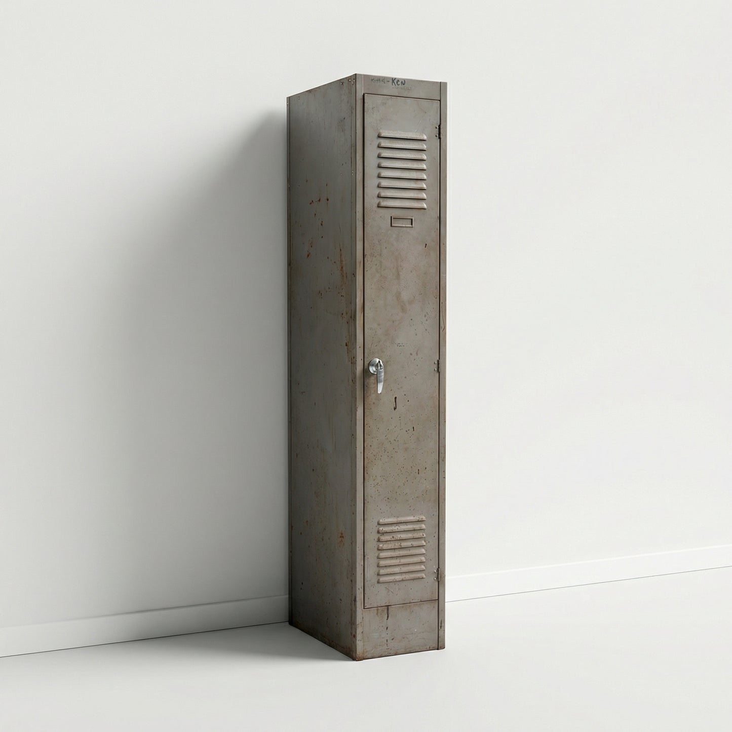 Industrial Grey Locker