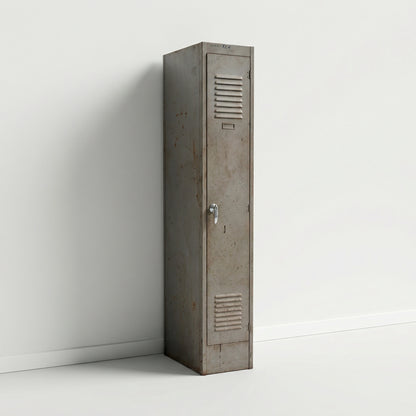 Industrial Grey Locker