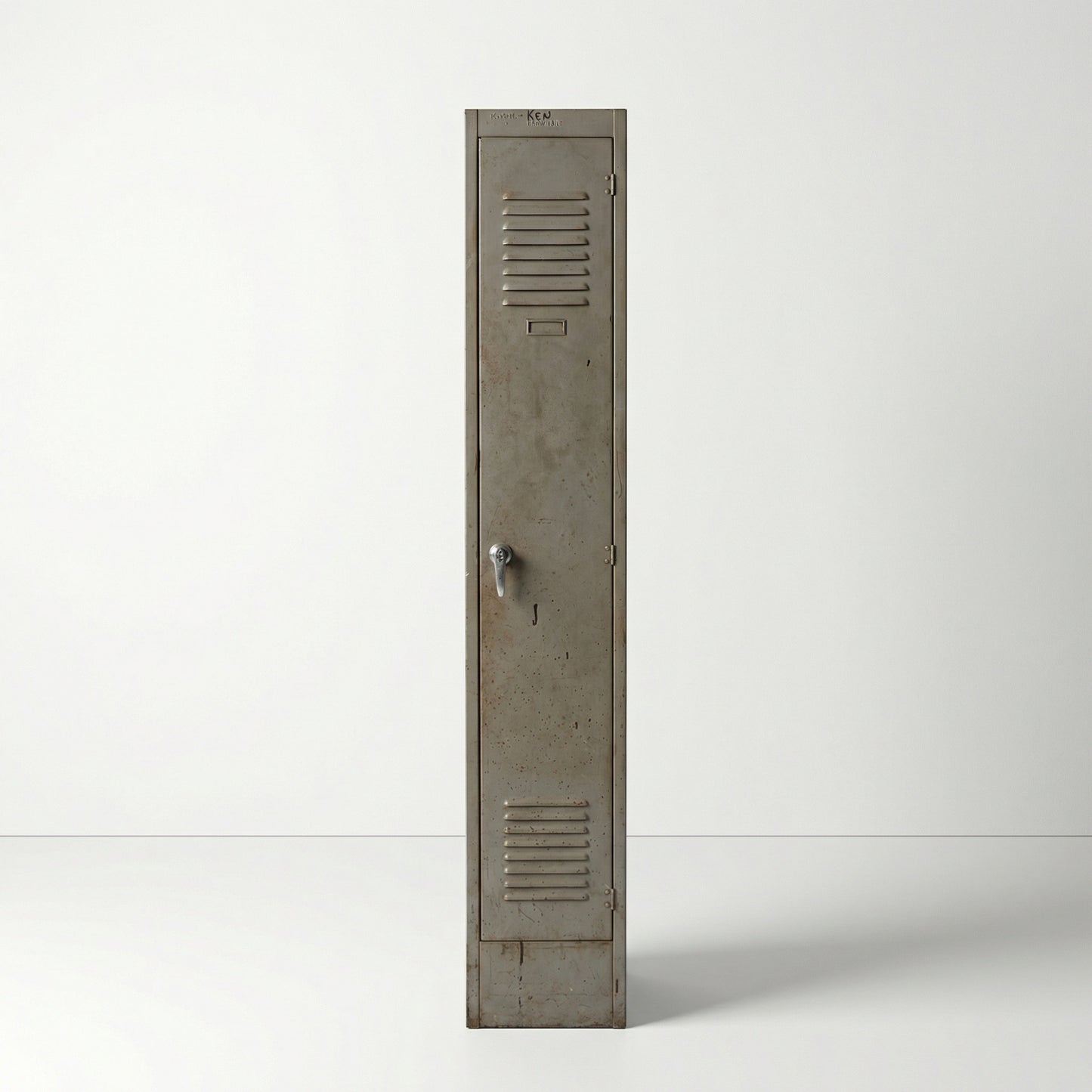 Industrial Grey Locker