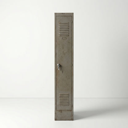 Industrial Grey Locker
