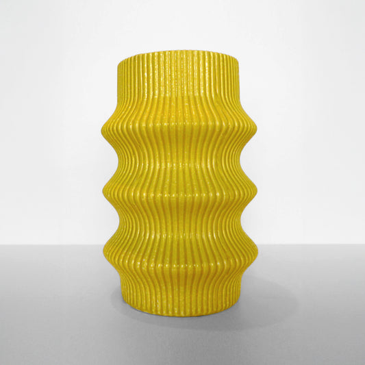 Yellow Ceramic Vase