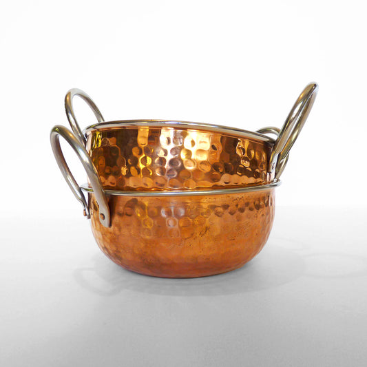 Metal Food Bowls Set