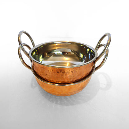 Metal Food Bowls Set