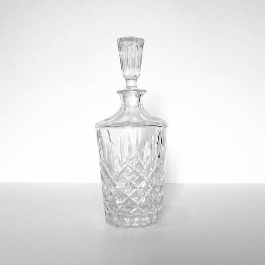 Tall Crystal Decanter