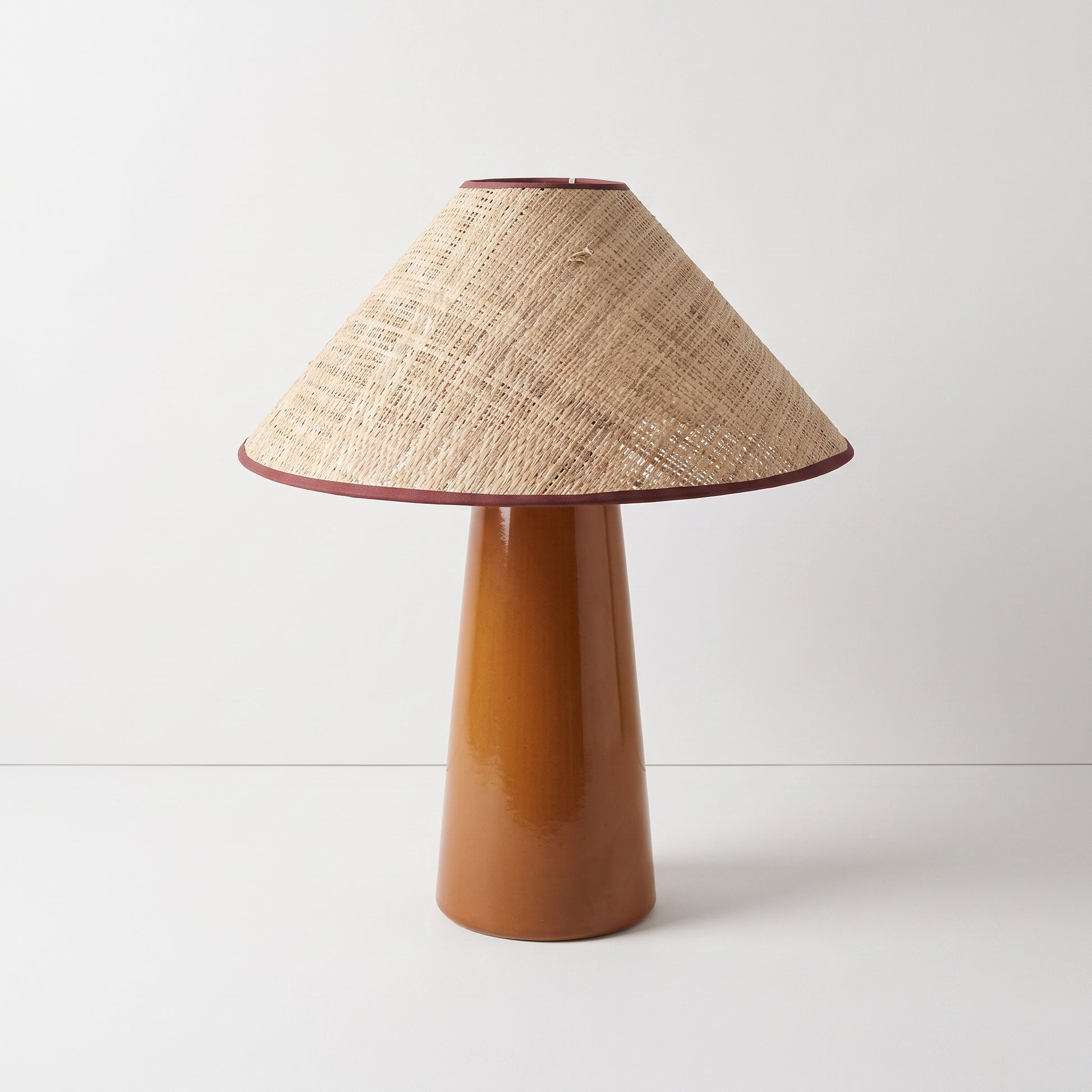 Ochre Tapered Table Lamp