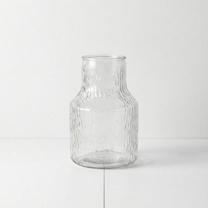 Textured Glass Vase