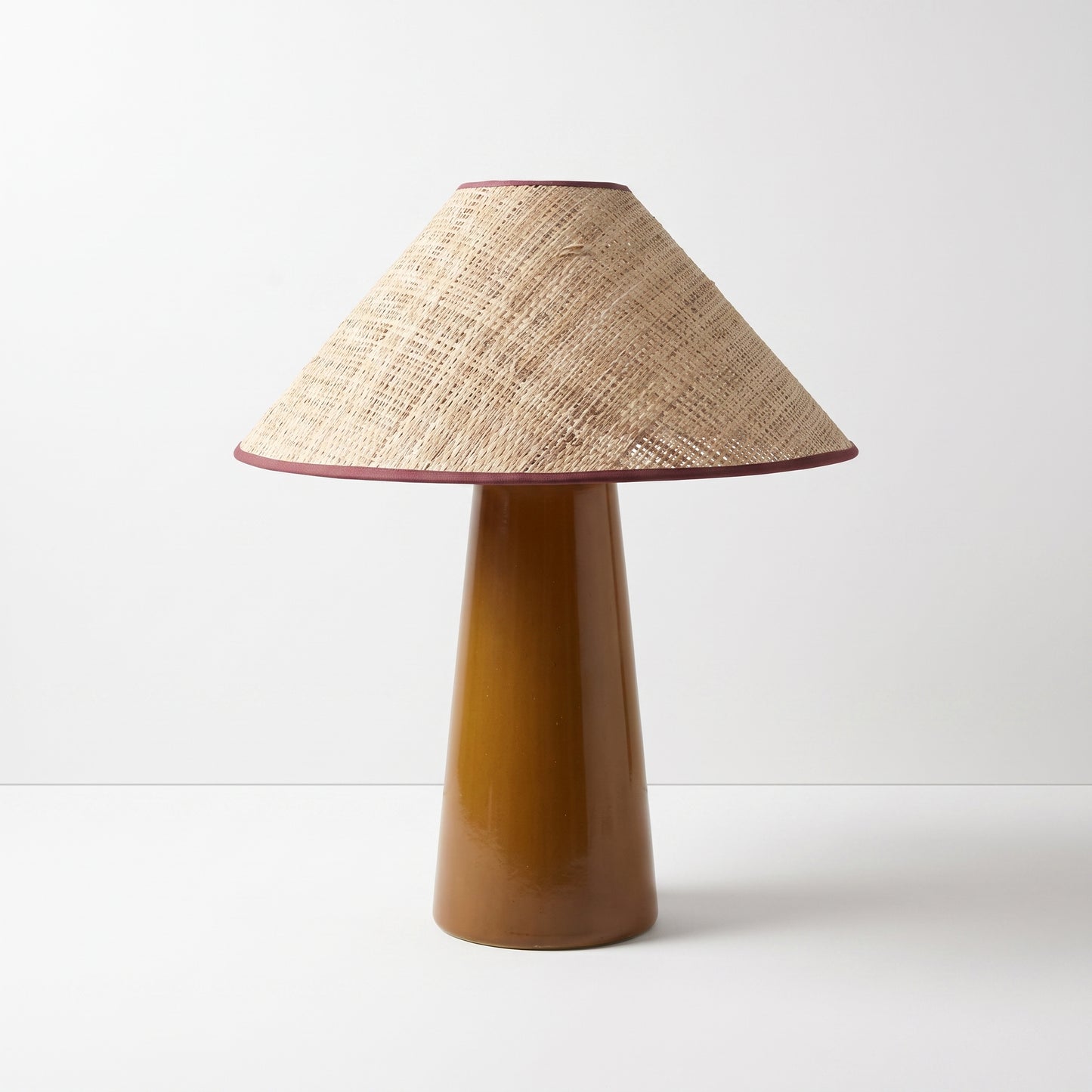 Ochre Tapered Table Lamp