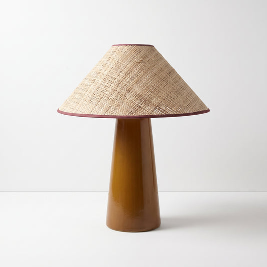 Ochre Tapered Table Lamp