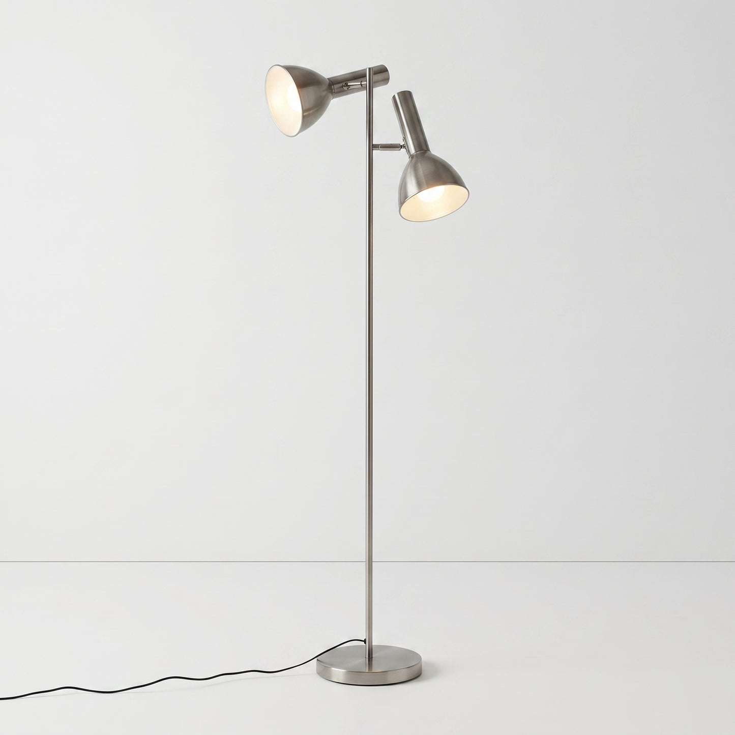 Modern Dual Head Floor Lamp