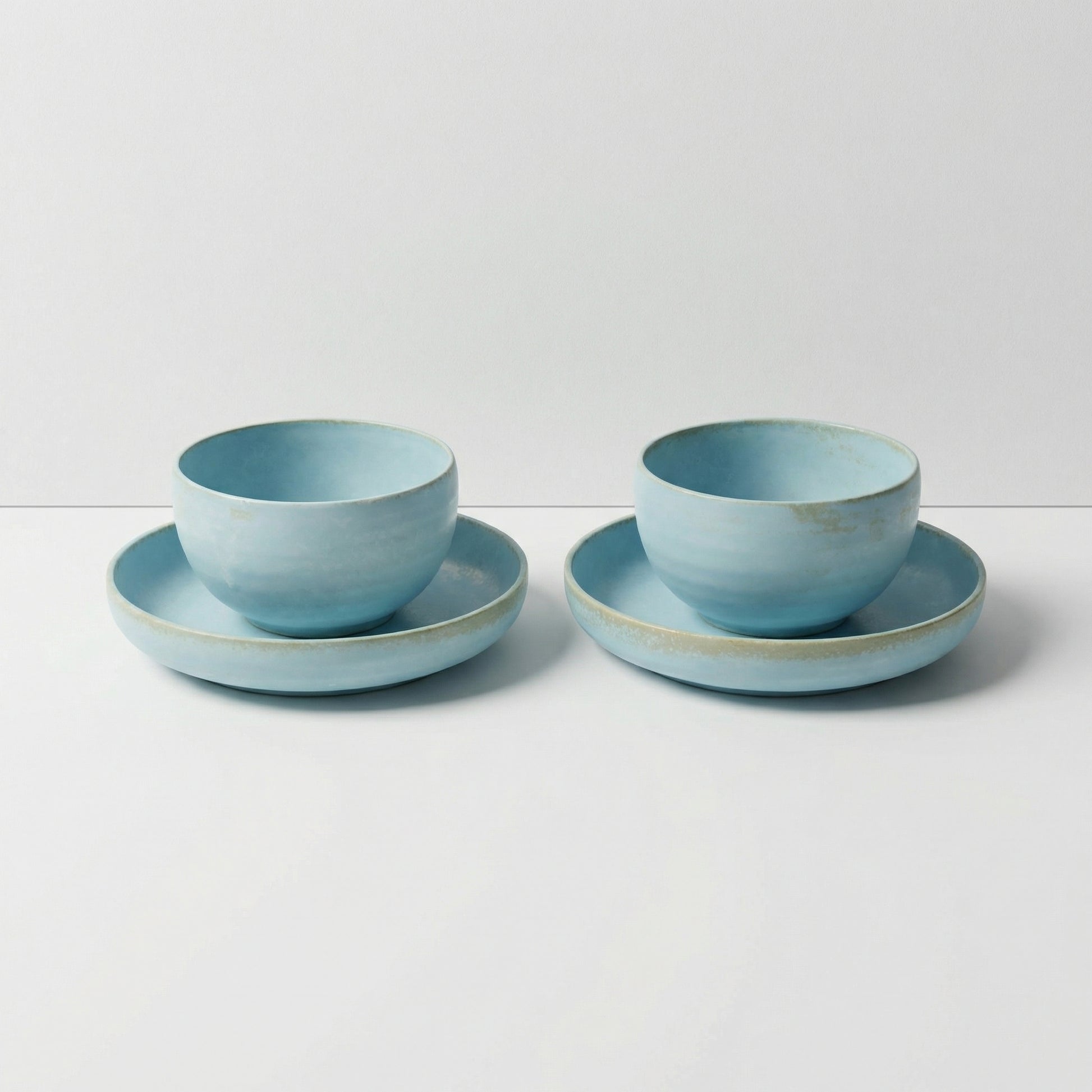 Blue Ceramic Dinner Set