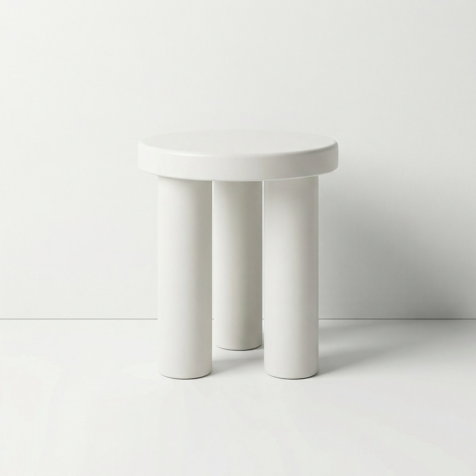 Modern White Side Table