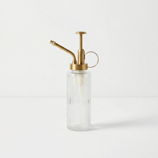 Glass and Brass Plant Mister