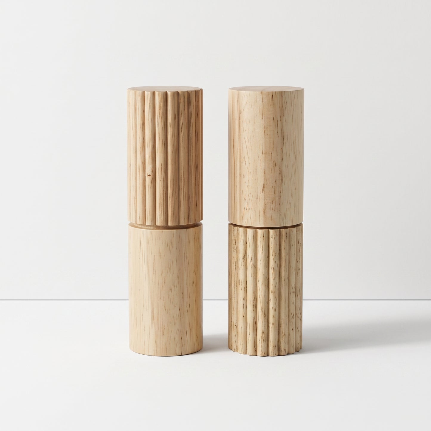 Wooden Salt and Pepper Grinder Set
