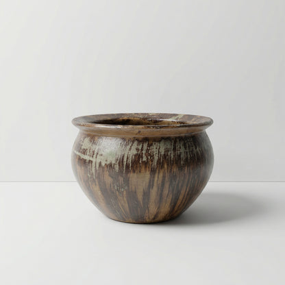 Earth Toned Ceramic Pot