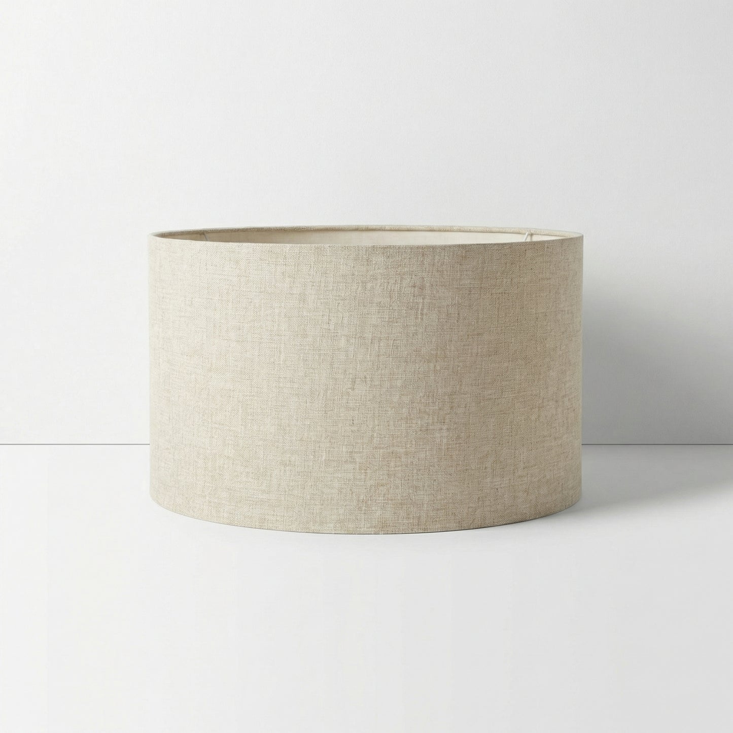 Linen Drum Lamp Shade