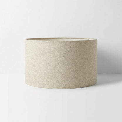 Linen Drum Lamp Shade