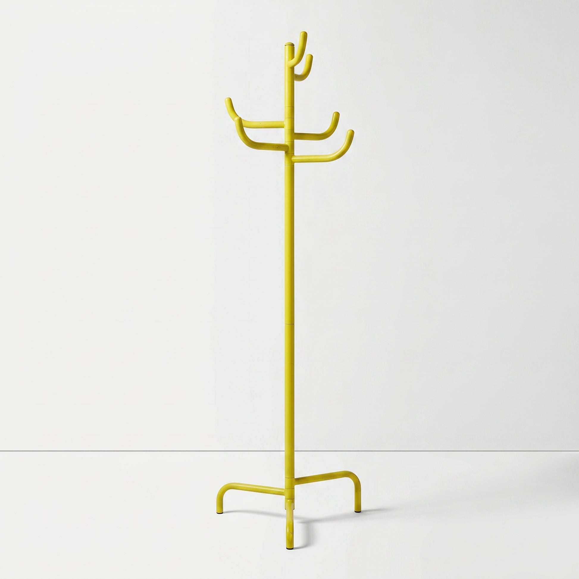 Yellow Coat Rack