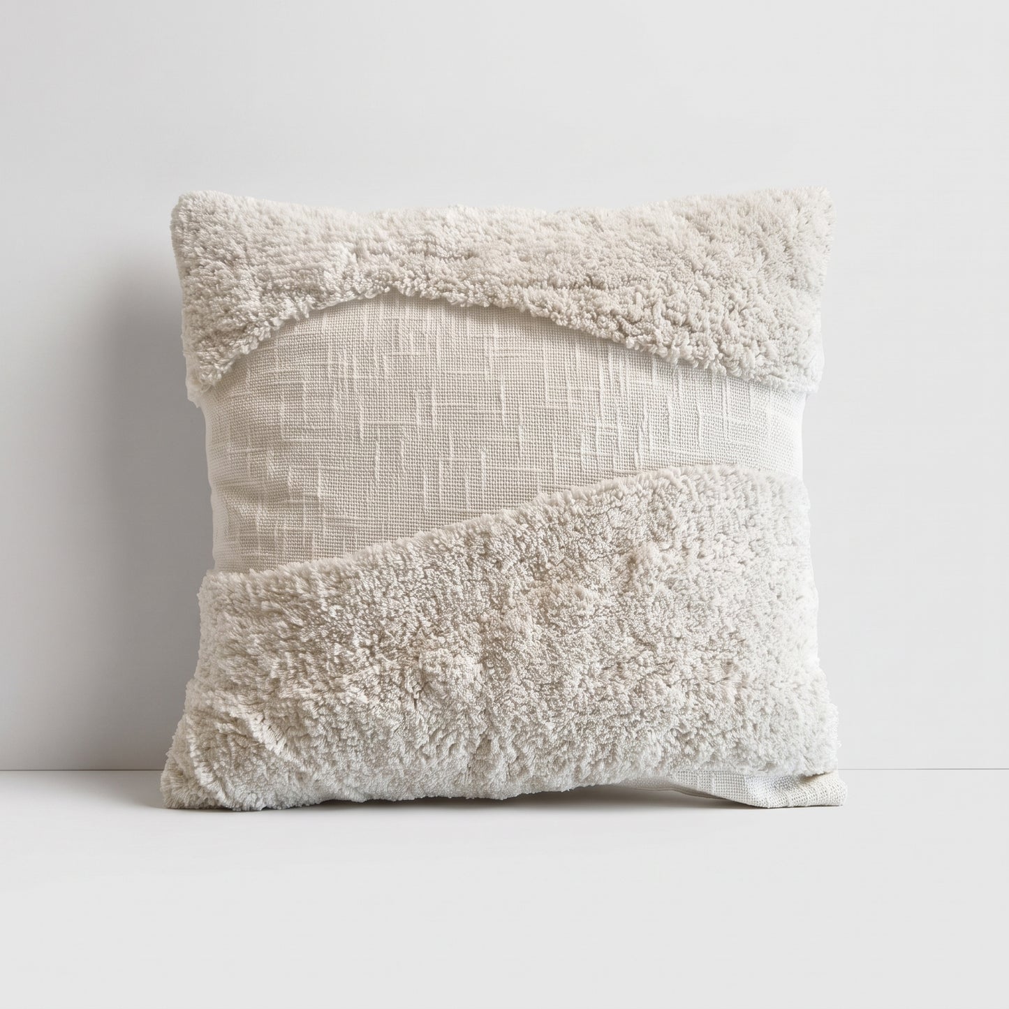 Textured Cream Cushion