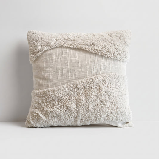 Textured Cream Cushion