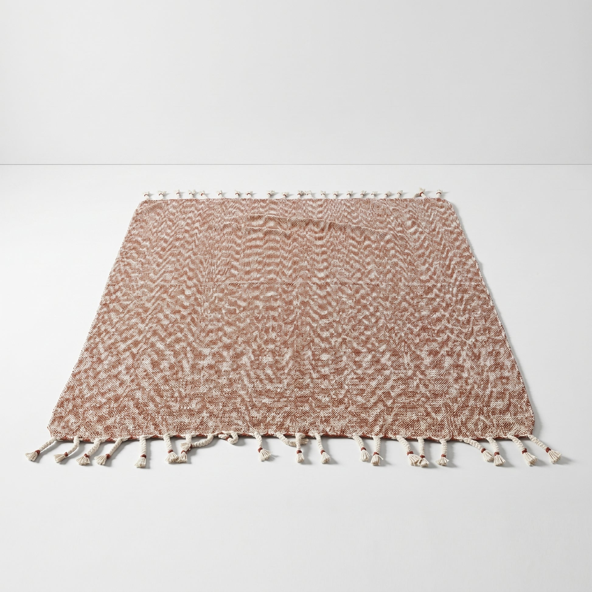Terracotta Woven Rug