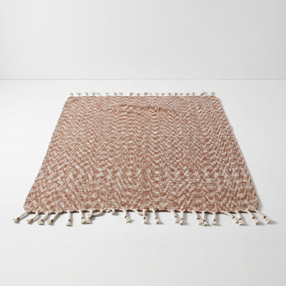 Terracotta Woven Rug