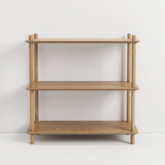 Scandi Timber Shelving Unit