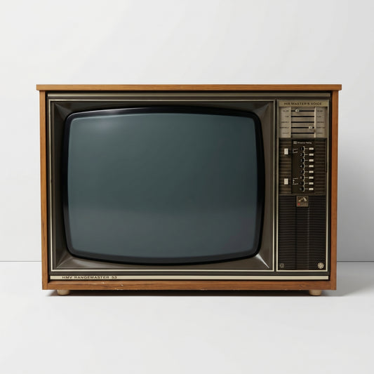 Vintage HMV TV