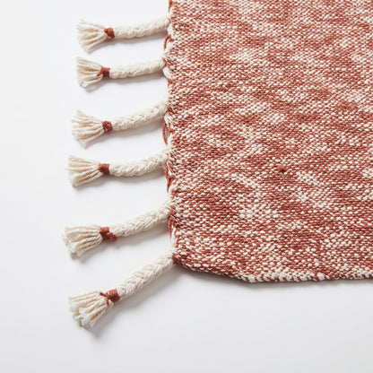 Terracotta Woven Rug