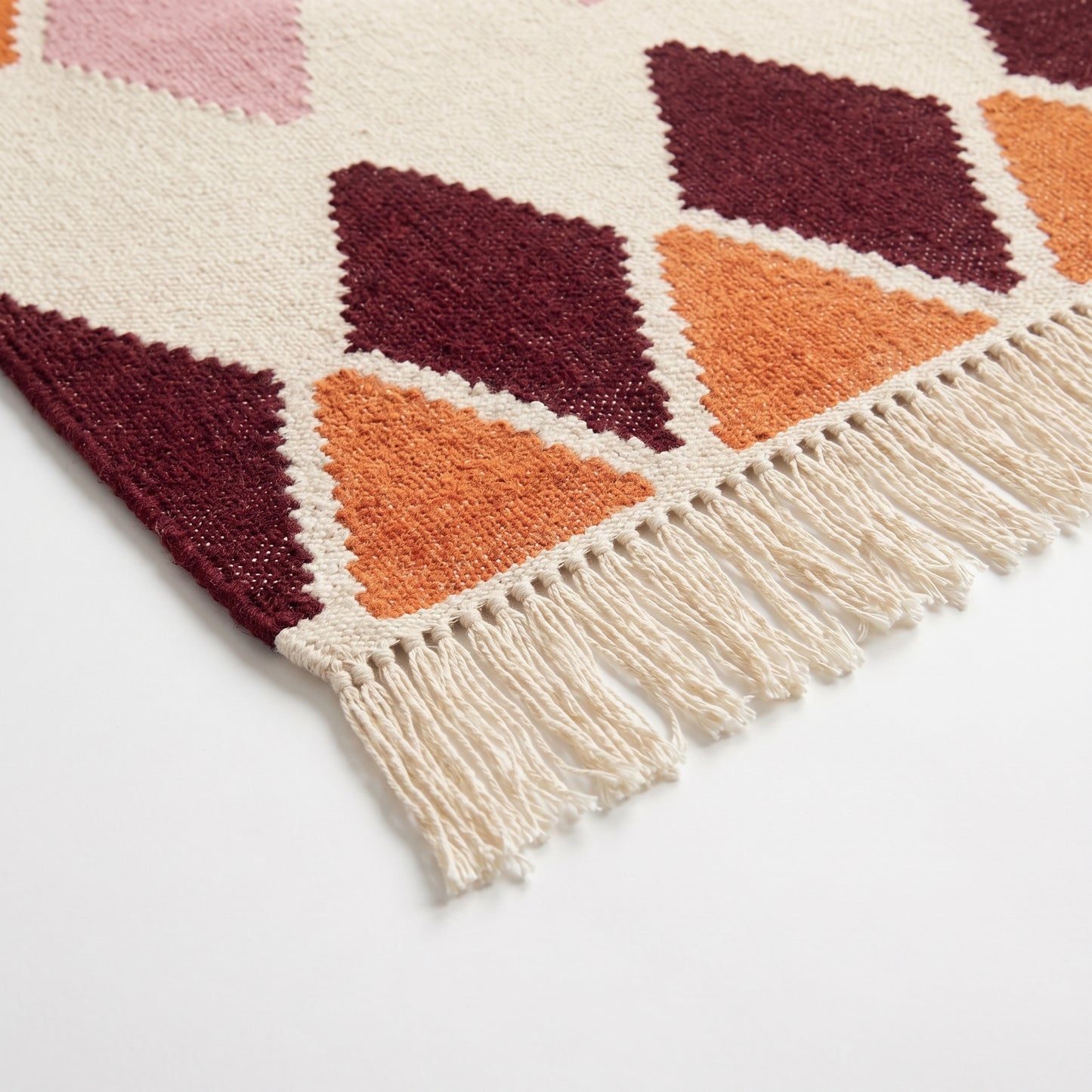 Diamond Patterned Rug