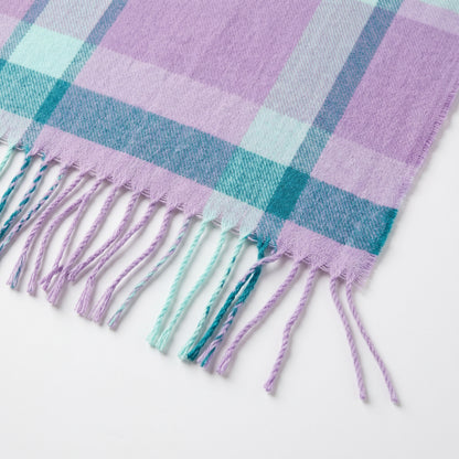 Purple Plaid Scarf