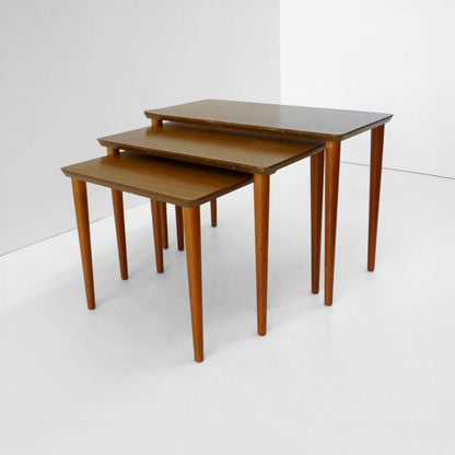 Mid Century Modern Nestled Side Table Set