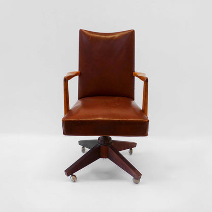 Vintage Leather Office Chair