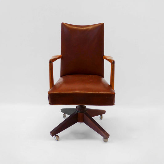 Vintage Leather Office Chair