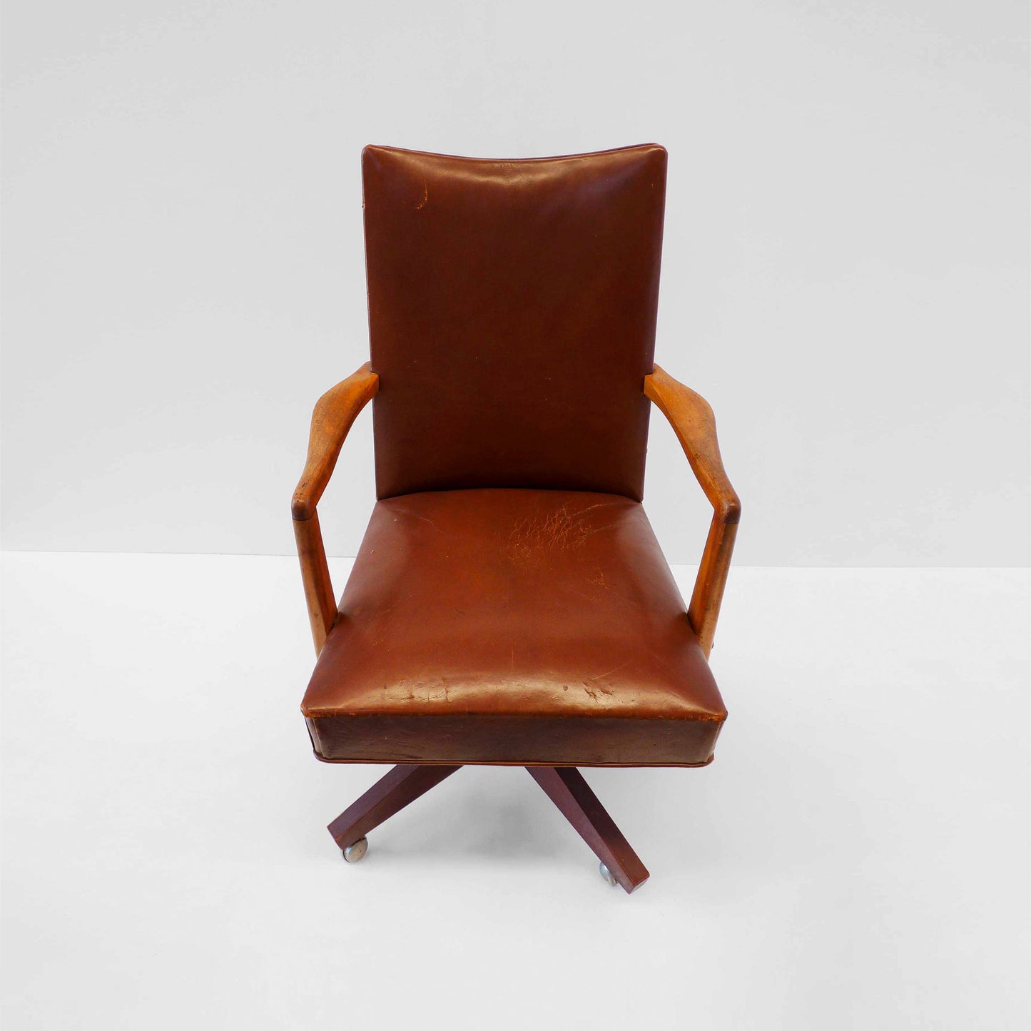 Vintage Leather Office Chair
