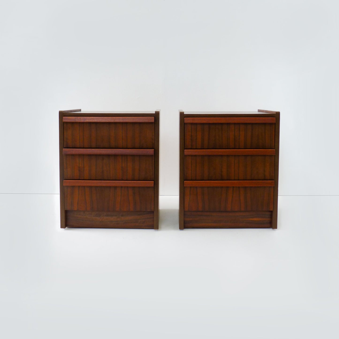 Mid Century Modern Bedside Tables Set