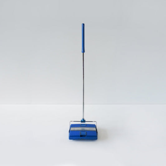 Blue Vintage Sabco Carpet Sweeper