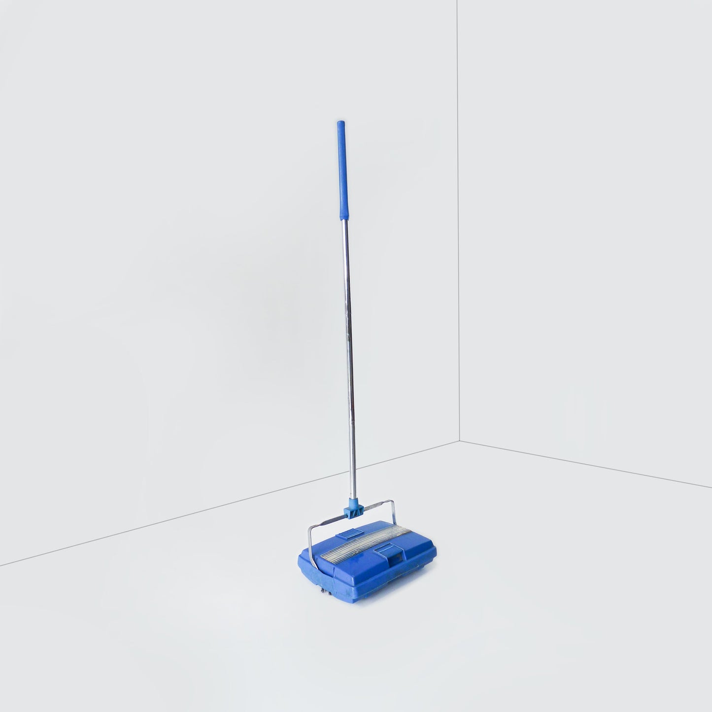 Blue Vintage Sabco Carpet Sweeper