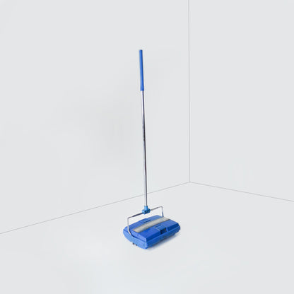 Blue Vintage Sabco Carpet Sweeper