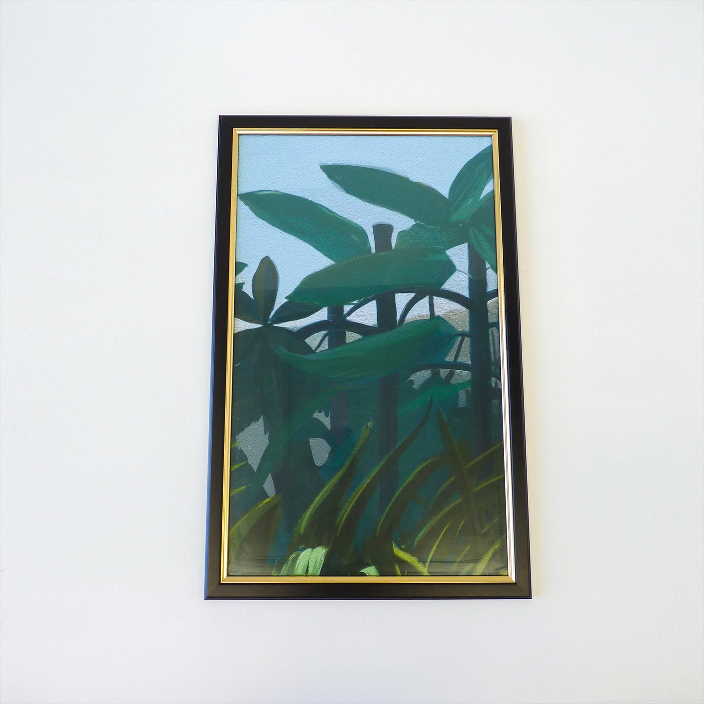 Large Black and Gold Frame