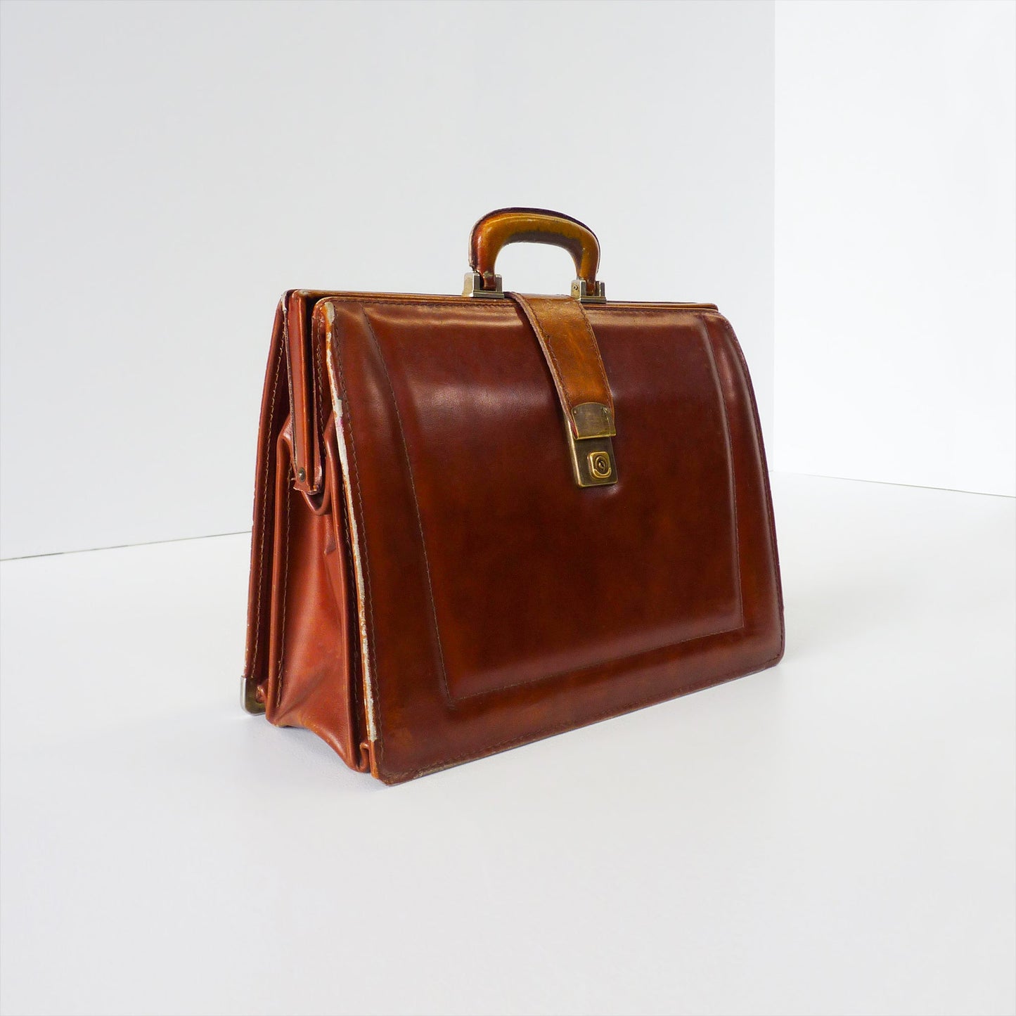 Vintage Leather Briefcase