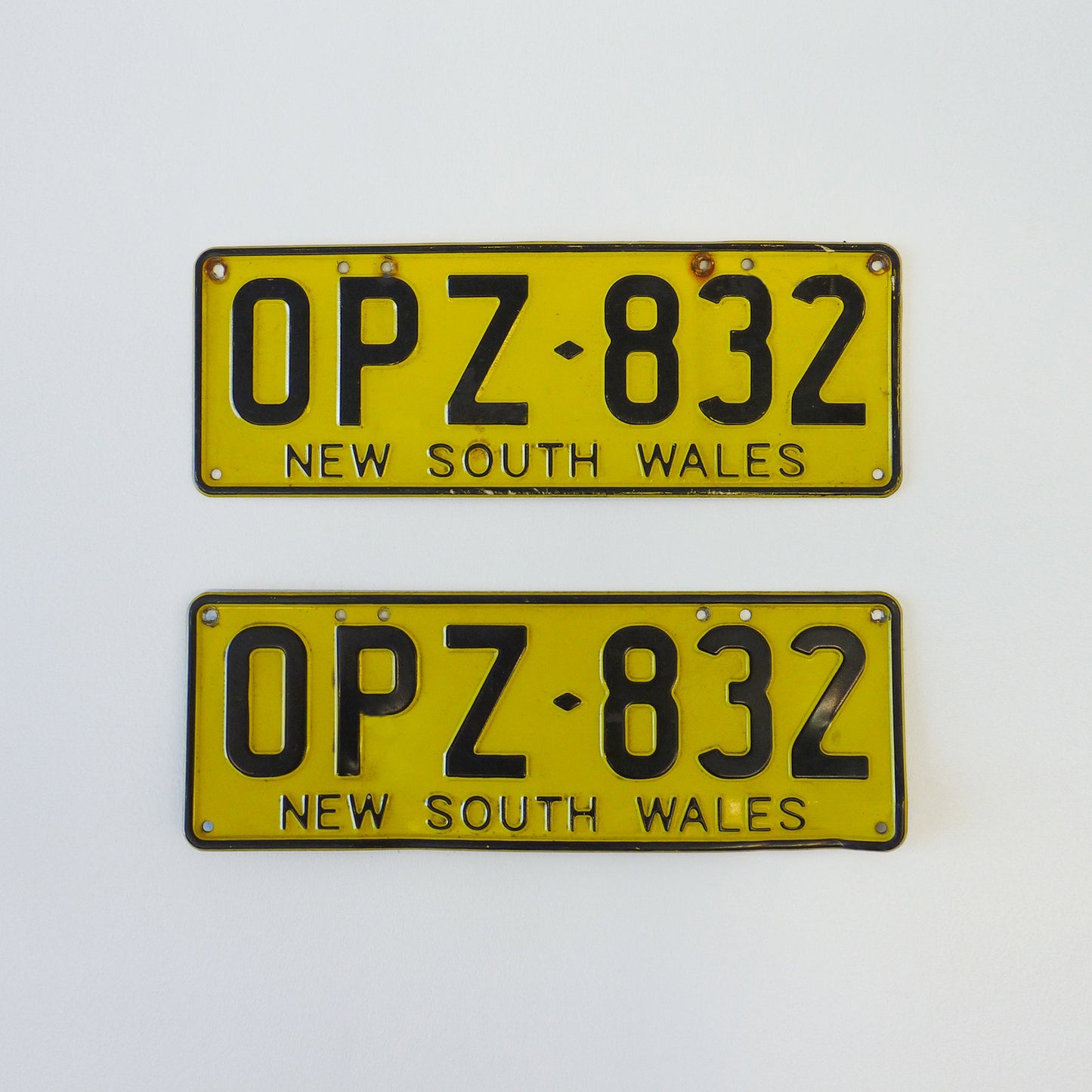 NSW Number Plate