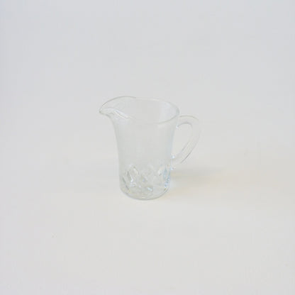 Vintage Frosted Glass Jug