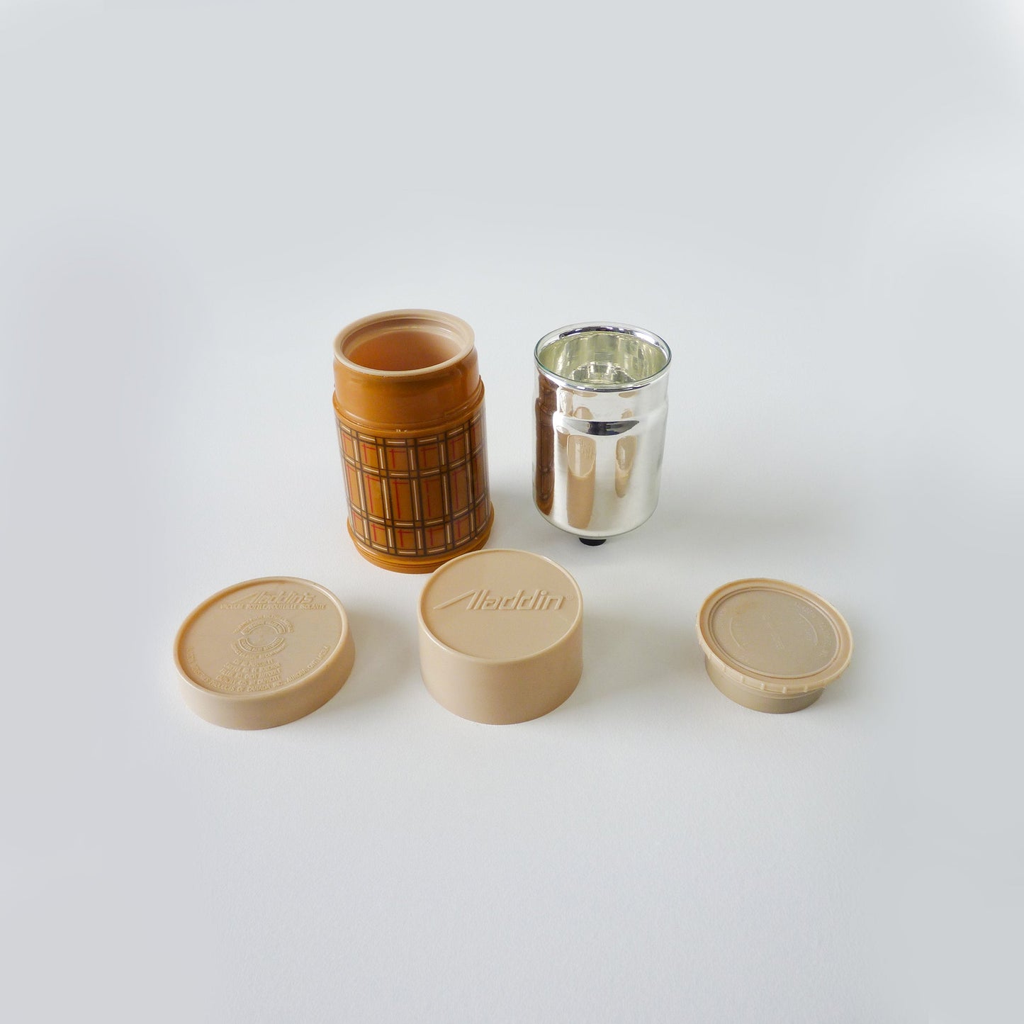 Retro Patterned Thermos