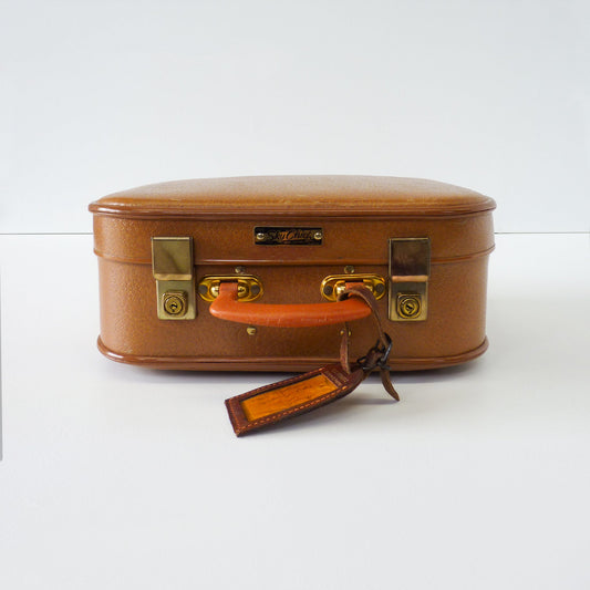 Brown Skychief Retro Suitcase